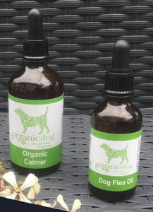 Organic Calmer 100 ml Special Offer - with FREE Flea Oil 50 ml valued at $15.95